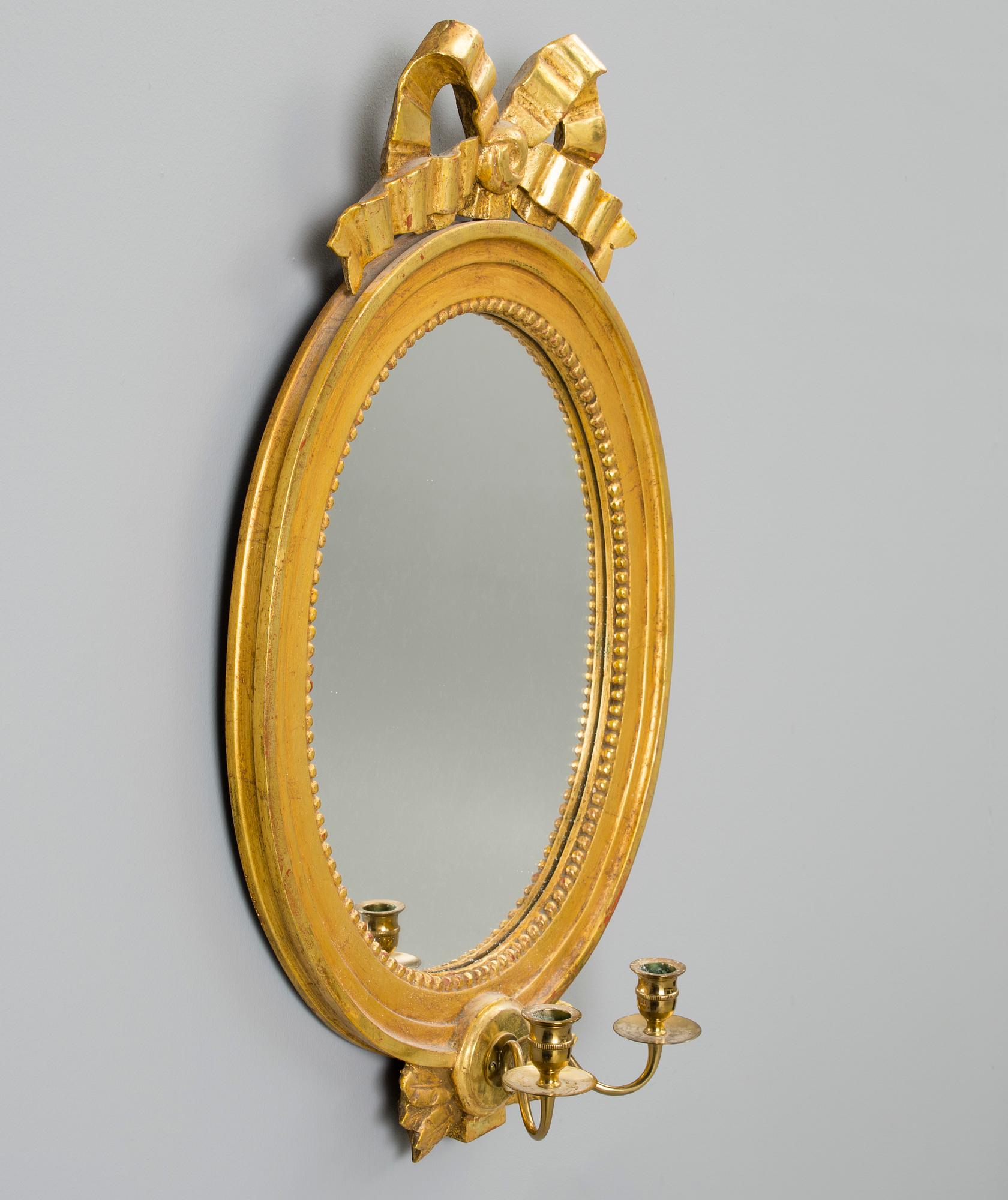 SPEGELLAMPETT, gustaviansk stil, 1900-talets första hälft.