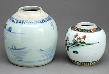 BOJANER, 2 st, Kina, 1800/1900-tal.