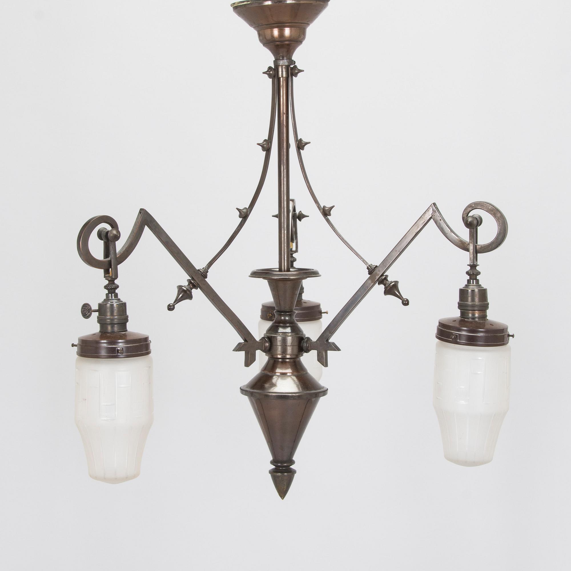 Chandelier, early 20th century.