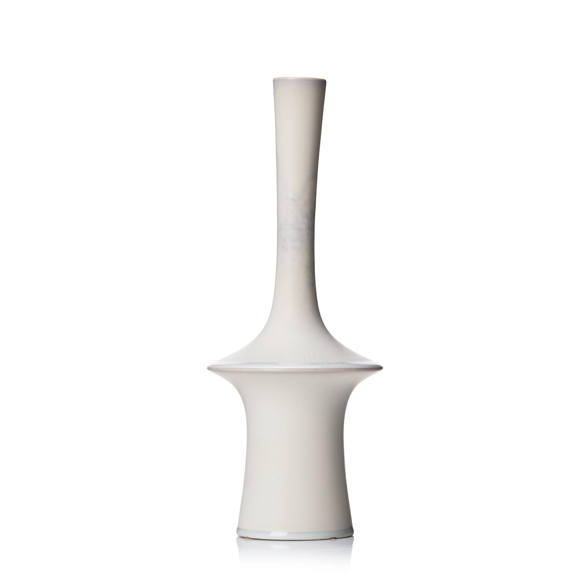 Stig Lindberg, a stoneware vase, Gustavsberg studio, Sweden 1962.