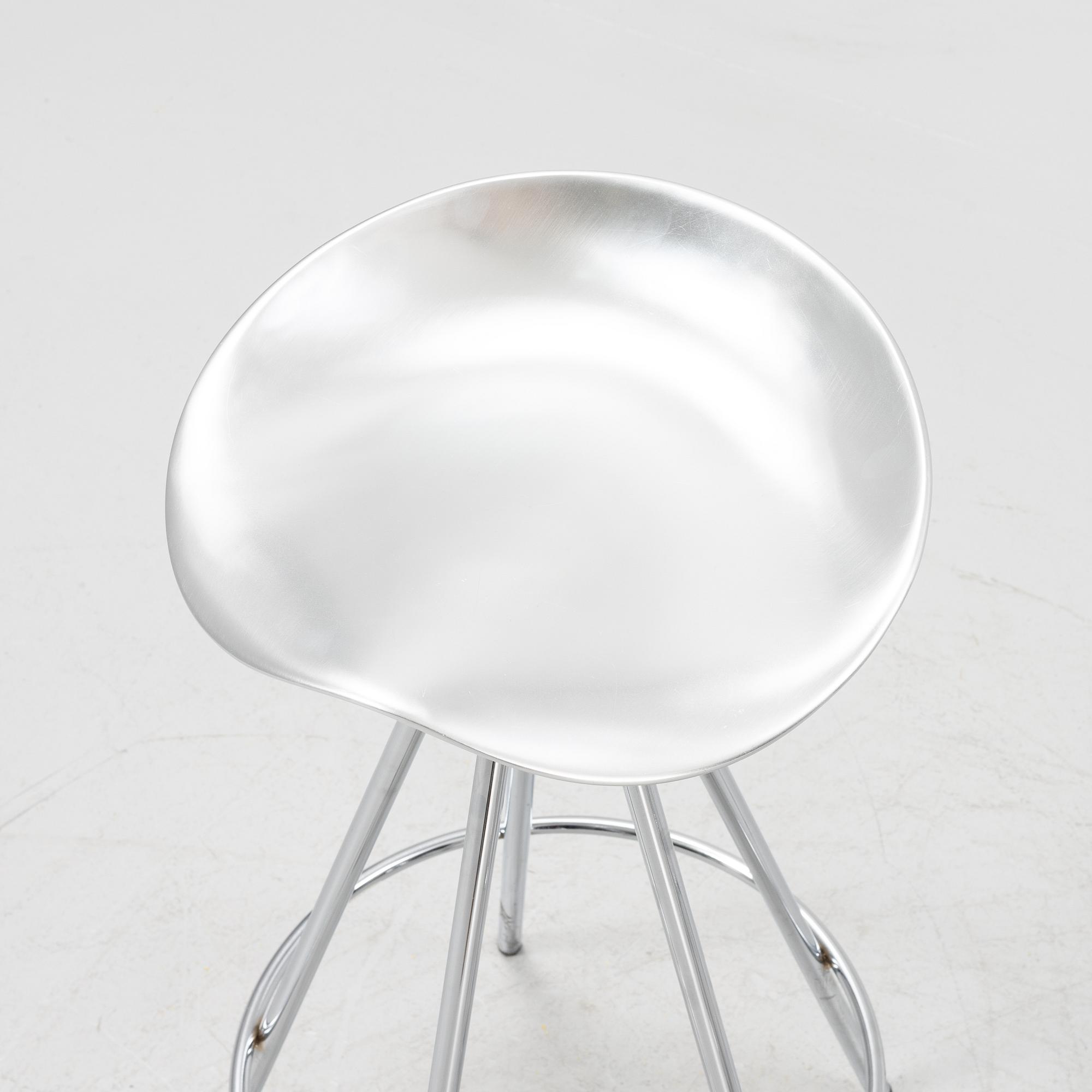 Pepe Cortés, three 'Jamaica stool' bar stools, Amat, Spain.