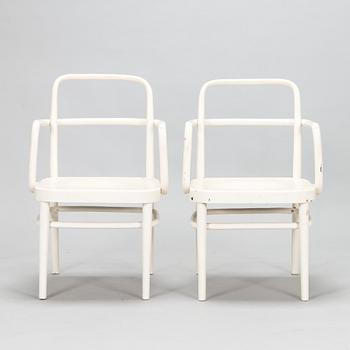 Josef Hoffmann, karmstolar, ett par, Thonet, 1900-talets första hälft.