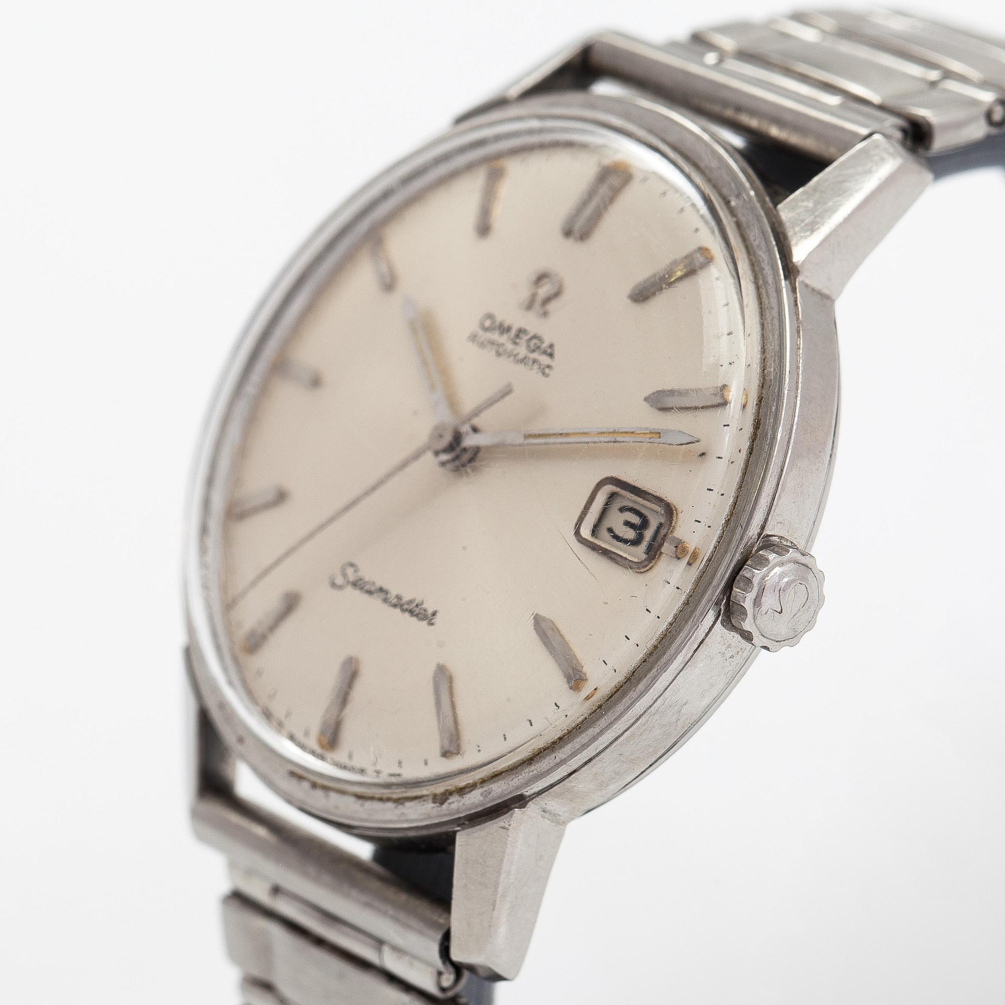 Omega, Seamaster, wristwatch, 34.5 mm.