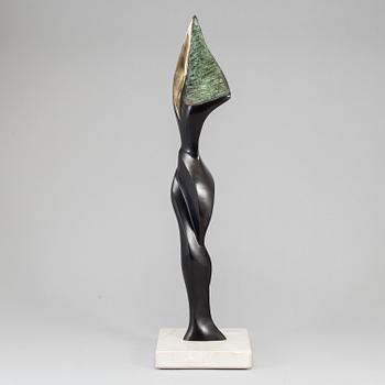 STAN WYS, Sculpture. Signed and dated 1998. Numbered 1/8. Bronze. Height 58.5 cm.