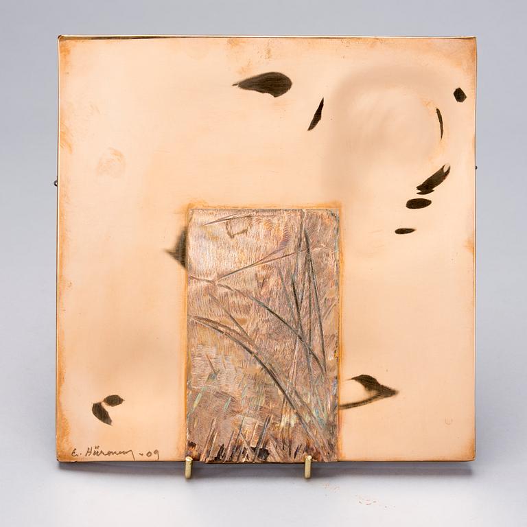 EERO HIIRONEN, bronsrelief, signerad och daterad -09, a tergo numrerad 1/3.