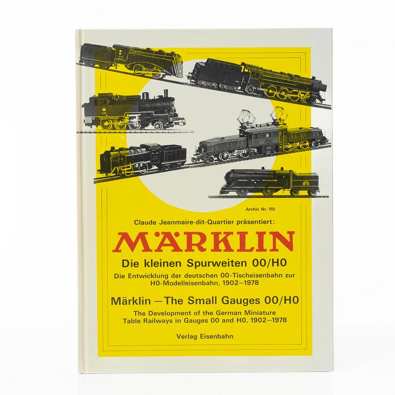 Märklin, Böcker och kataloger, 26 volymer.