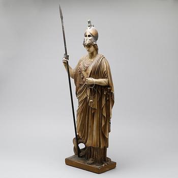 Figurine, plaster, first half of the 20th century.