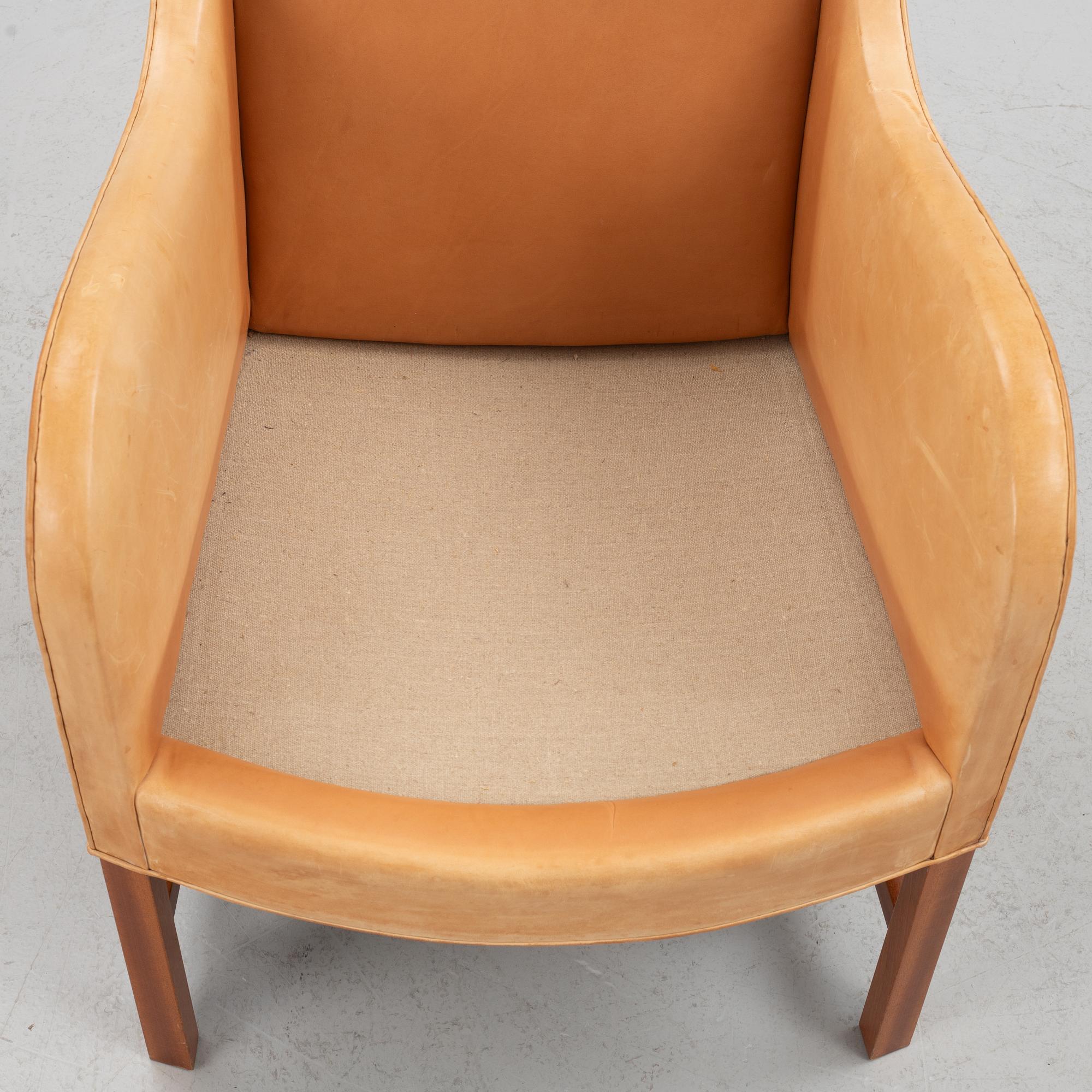 Kaare klint & Edvard Kindt-Larsen, a pair of "Mix 4396" armchairs, Rud Rasmussenm Denmark.