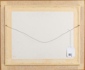 VERNER THOMÉ, akvarell, signerad.