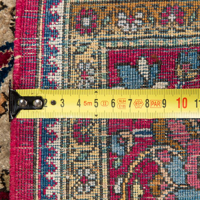 Bönematta, Keshan, silke, 198x129 cm.