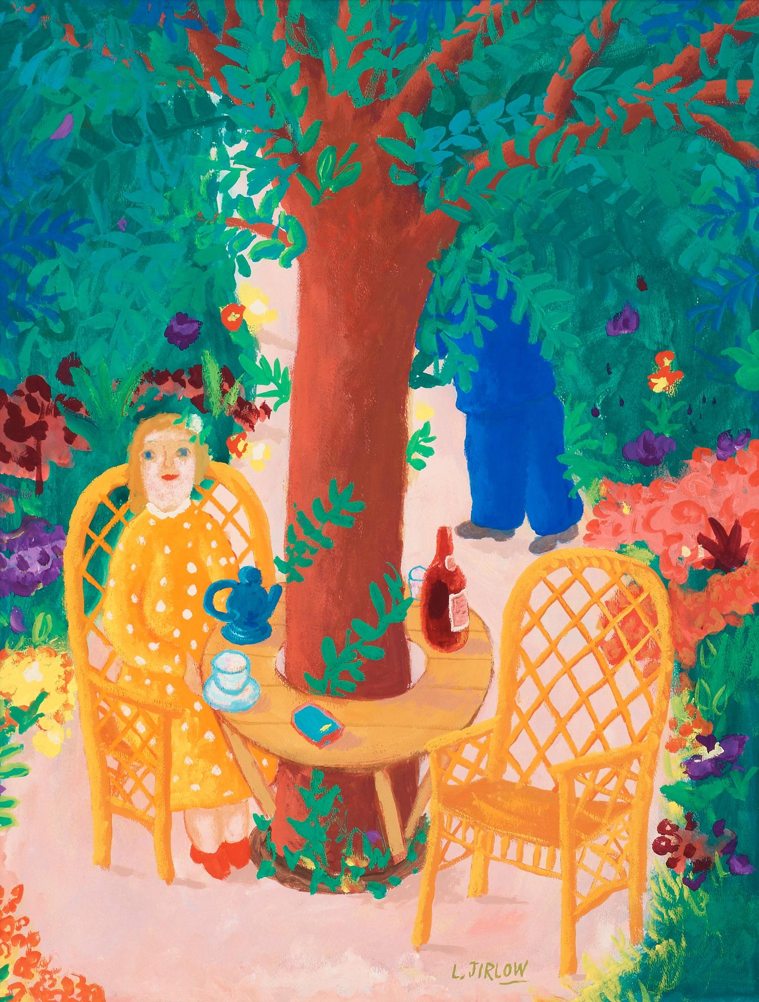 Lennart Jirlow, In the garden.