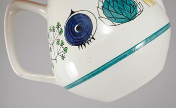 KANNA, porslin, "Picknick", Marianne Westman, Rörstrand, tillverkad 1956-71.