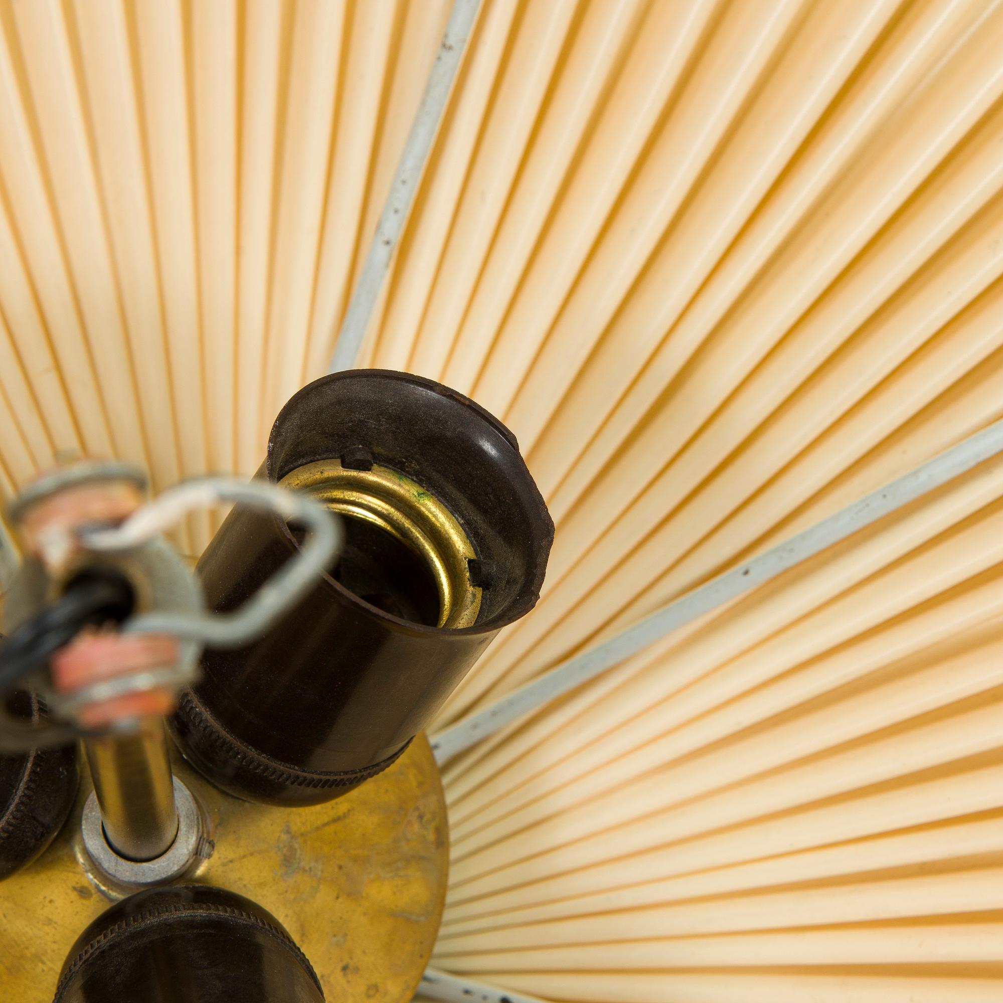 A mid-20th century ceiling light for PSO Pohjoismainen Sähkö Oy,.