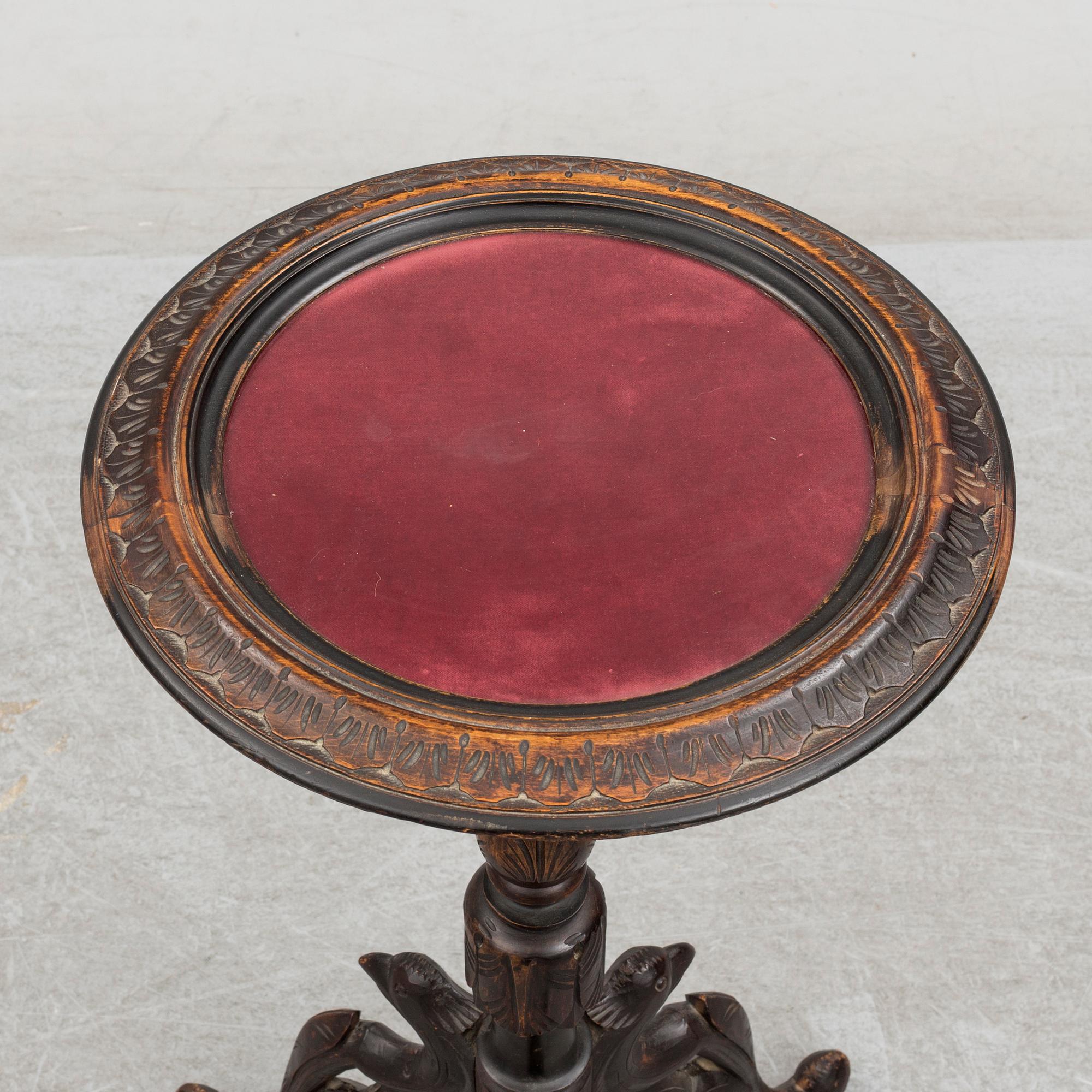 PIEDESTAL / BORD, barockstil, 1900-tal.