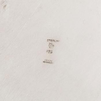 Kuverttallrikar, 6 st, sterlingsilver, Mexico, 1900-tredje kvartal.