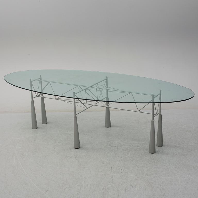 ELLIOTT LITTMANN, a 'Lybra' dining table, Driade.