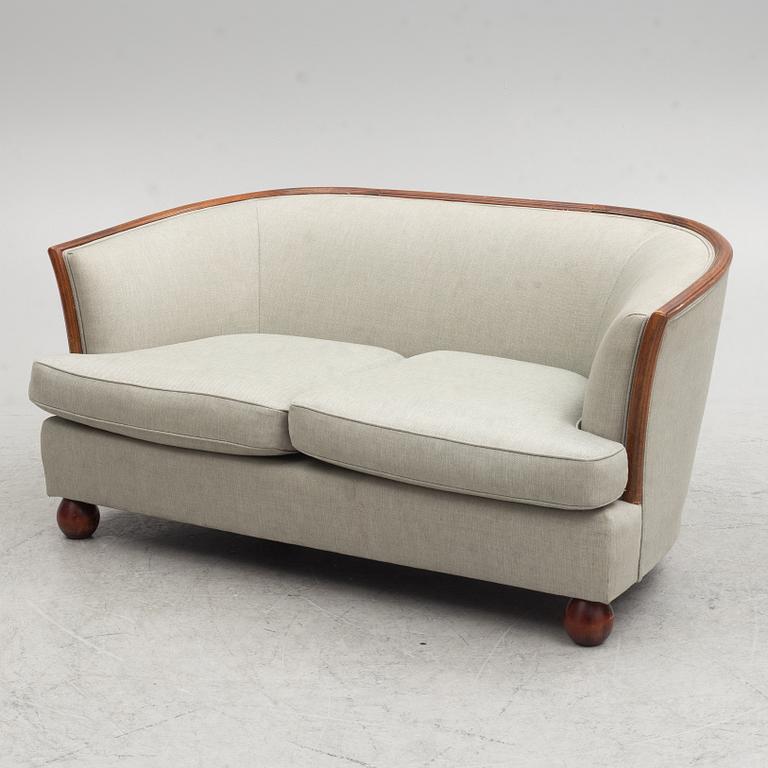 A Swedish Modern sofa, Sweden, mid 20th century.