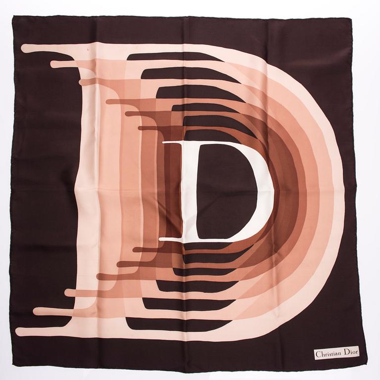 SCARFAR, 2 stycken, Christian Dior.