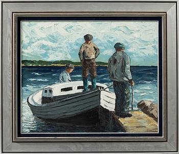 Boris Ninemae, "Skärgårds-folket hälsar på fastlandet".