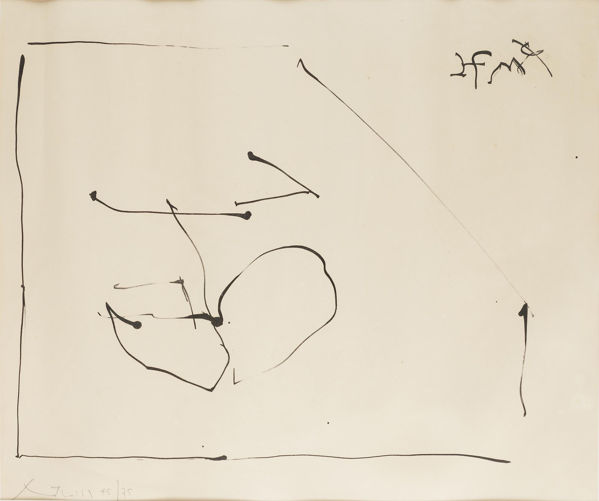 Robert Motherwell, Untitled.