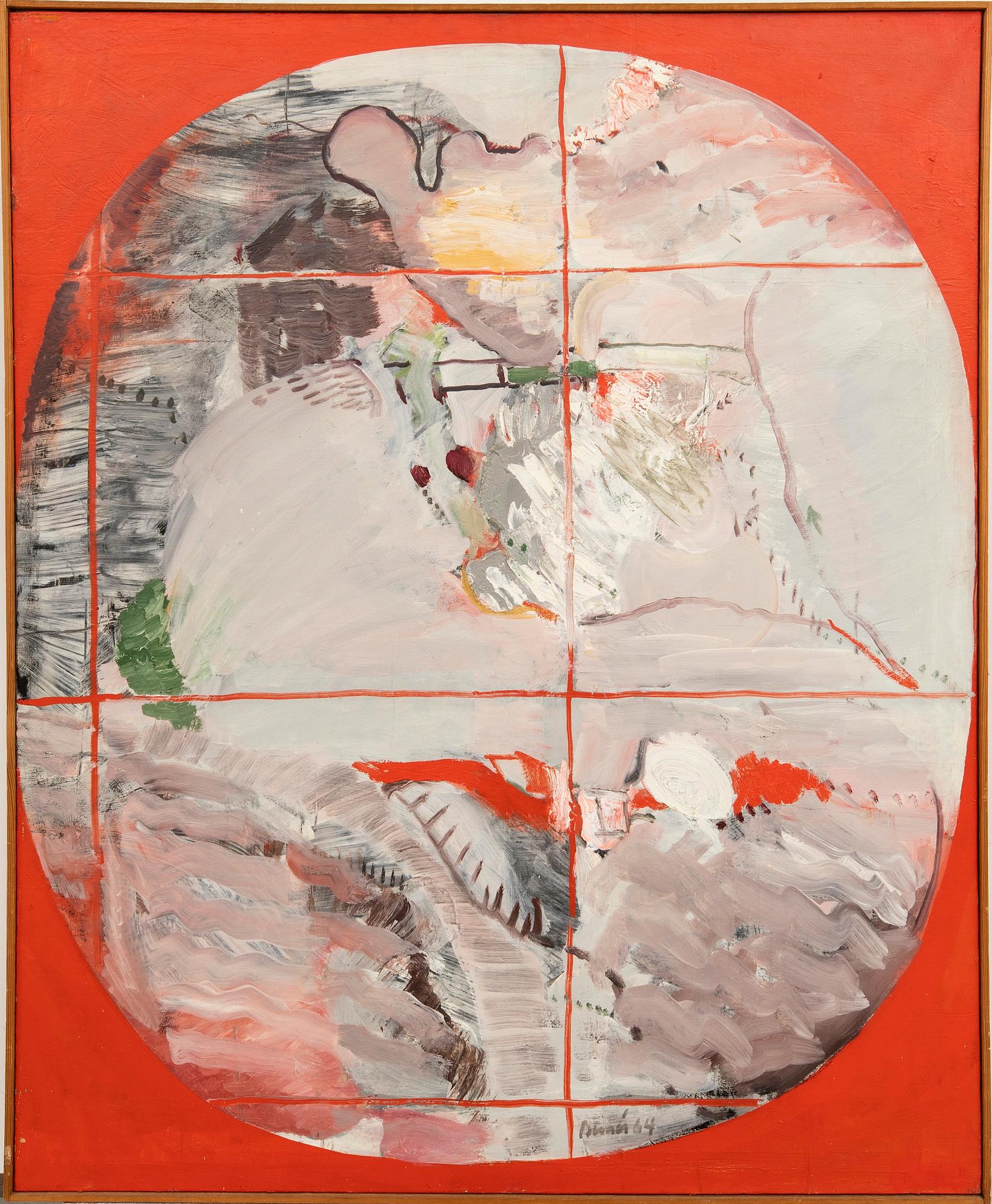 Sten Dunér, "Redshank with land over there".