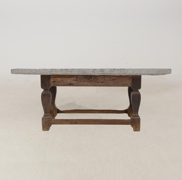 Stone table, Southern Sweden 19th century.