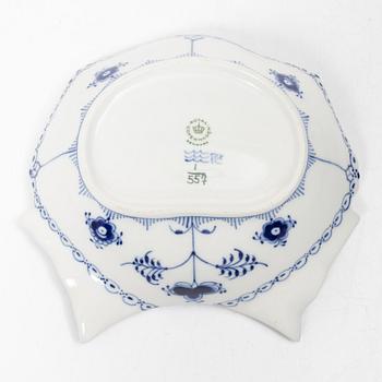 Royal Copenhagen, kaffeservis, 11 delar, porslin, "Musselmalet", mestadels helblonde, Danmark,