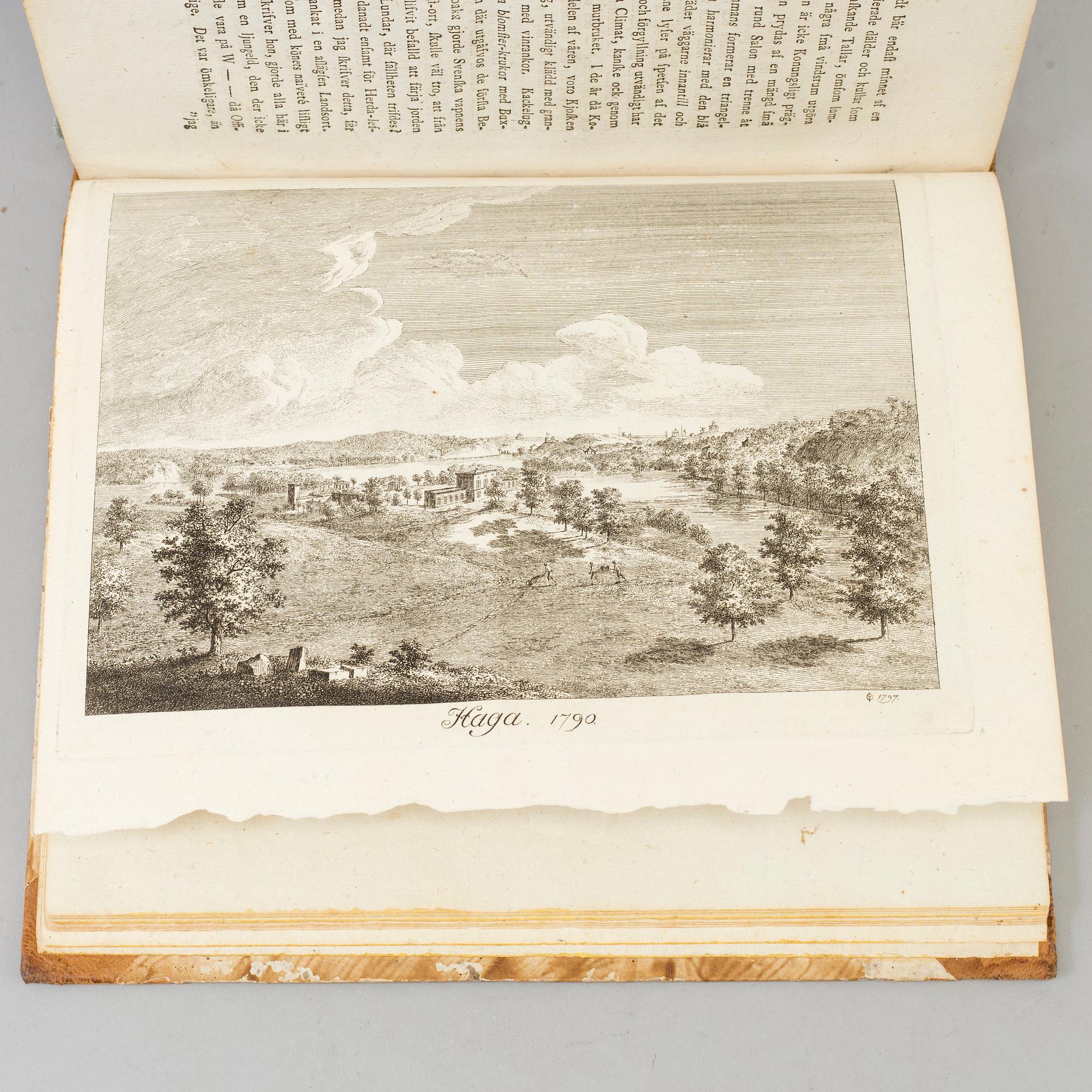 BOK, Linnerhielms klassiska illustrerade reseböcker från sekelskiftet 1800.