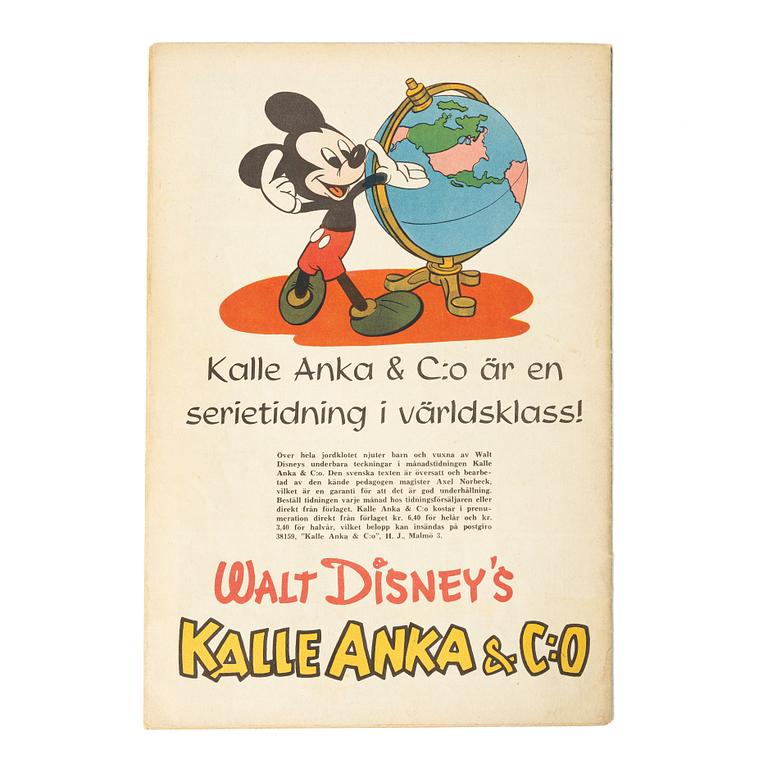 Comic book, Donald Duck & Co, no. 11, 1949.