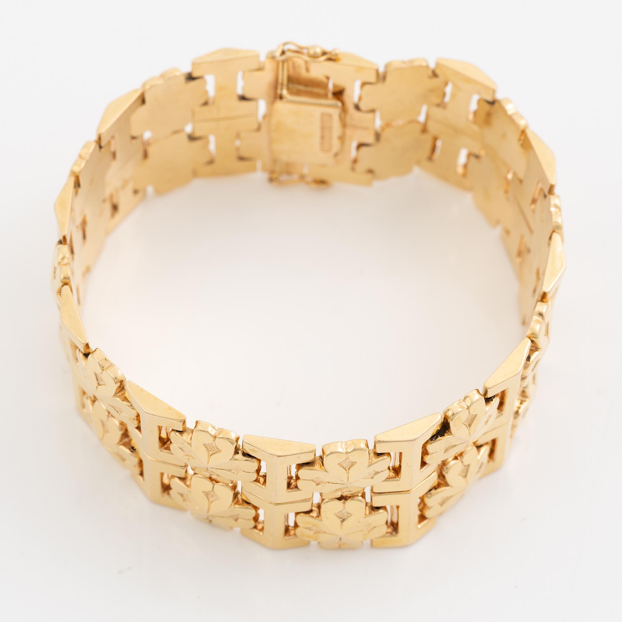 Bracelet 18K gold.