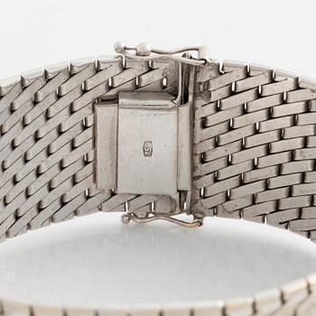 Bucherer, armband, 18K vitguld,