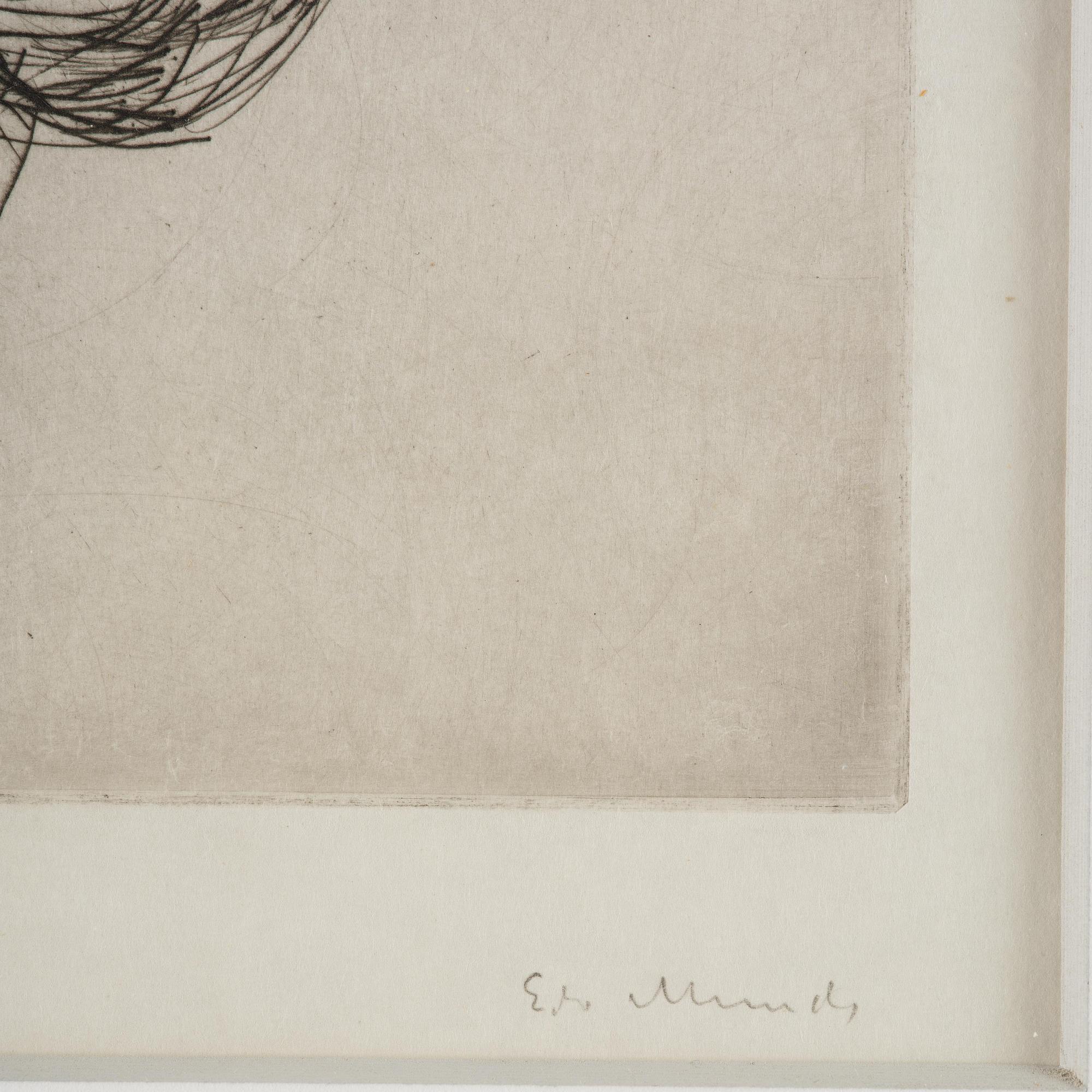 Edvard Munch, "Celline uten hatt" / "Celline Without Hat".