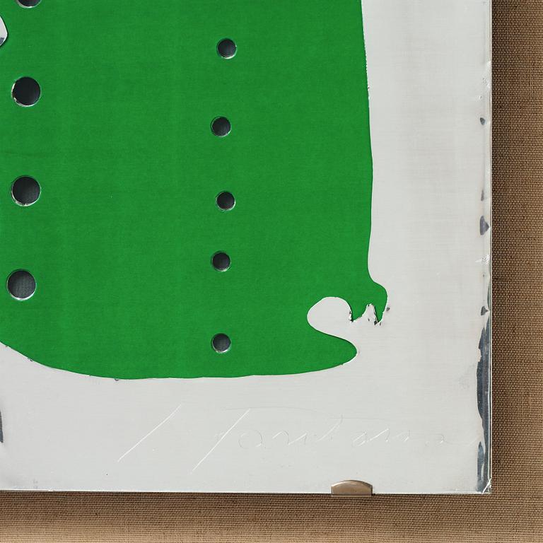 Lucio Fontana, "Concetto spaziale - Teatrino (from Quattro oggetti di Lucio Fontana e due poesie di Salvatore Quasimodo)".