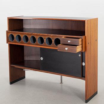 A DANISH 1970s ROSEWOOD BAR.