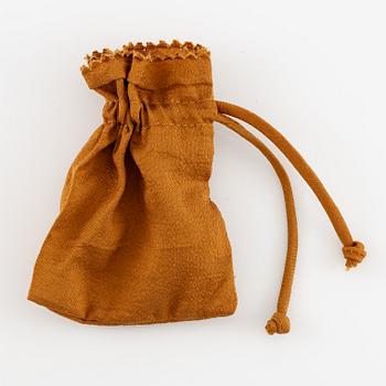 Ole Lynggaard, rings, 2 pcs, silver. With cabochon-cut grey moonstone.