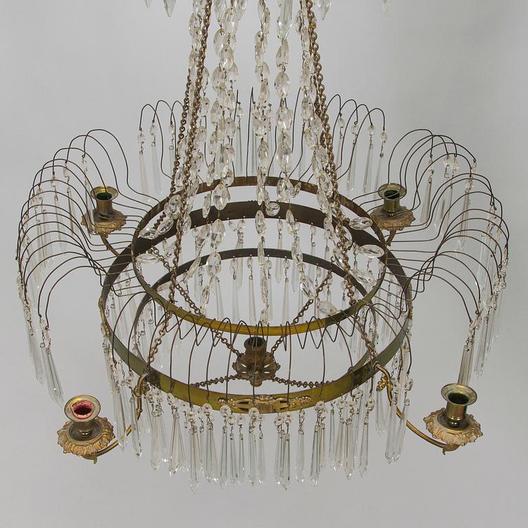 Takkrona, 1800-talets senare hälft.