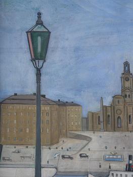 Einar Jolin, View towards the The Royal Palace, Stockholm.
