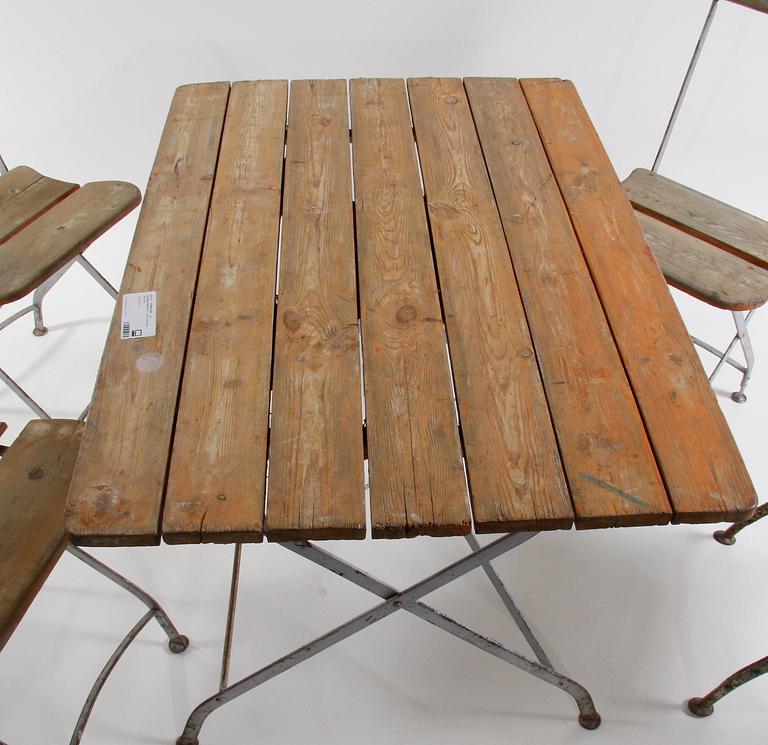 UTEMÖBLER, sk bryggerimodell, 1900-talets början.