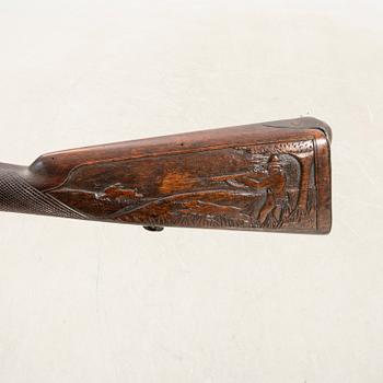 Percussion rifle, 18th - / 19th century.