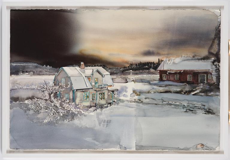 Lars Lerin, Untitled.