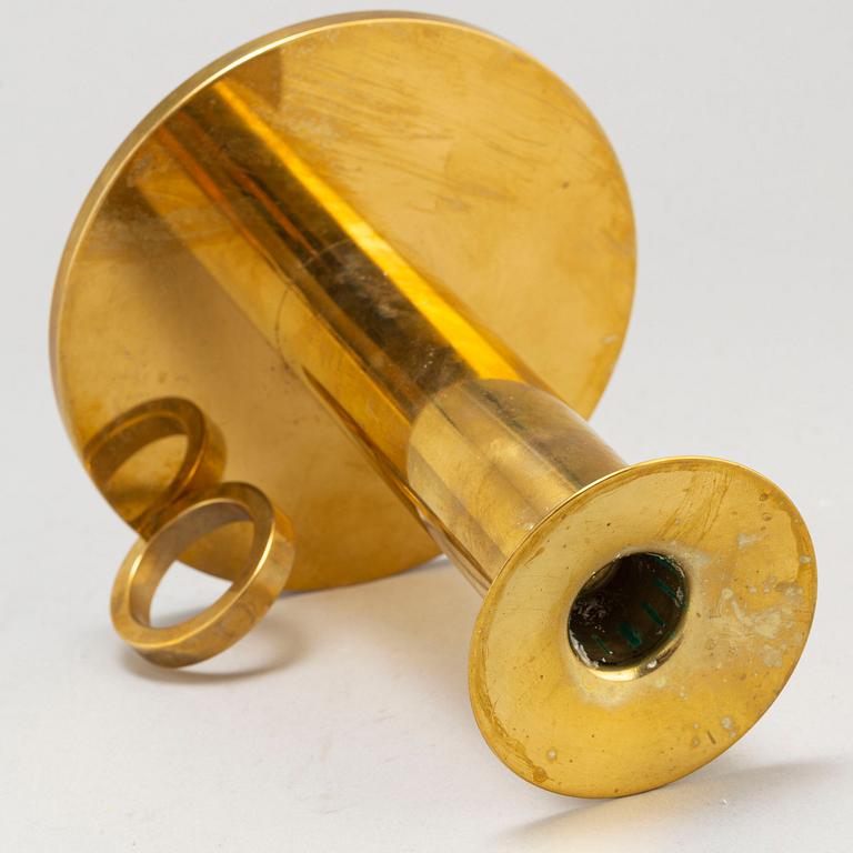 SIGURD PERSSON, a brass candleholder.