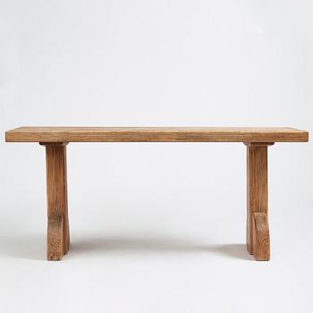 Axel Einar Hjorth, a 'Sandhamn' stained pine table, Nordiska Kompaniet, Sweden 1932.