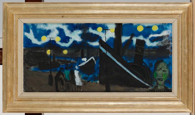 Ragnar Sandberg, Hamnbild.