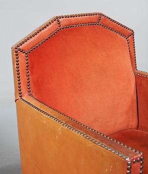 FÅTÖLJER, ett par, 1900-talets första hälft.