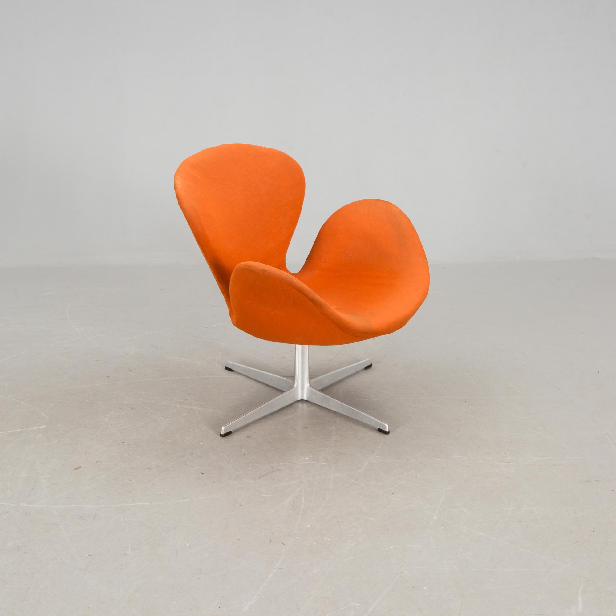 FÅTÖLJ, "Svanen", Arne Jacobsen för Fritz Hansen.