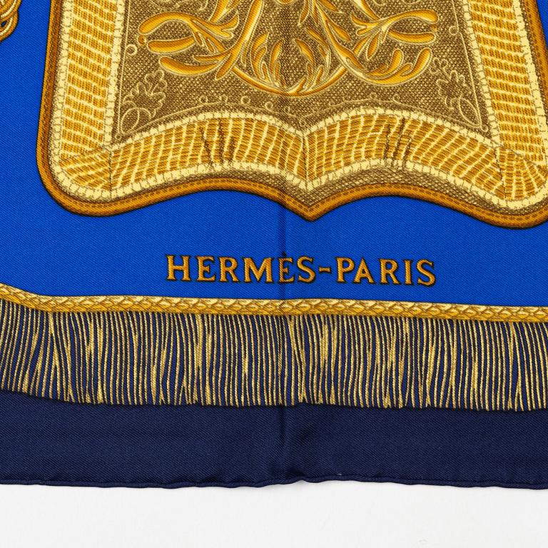 Hermès, scarf, "Poste et Cavalerie".