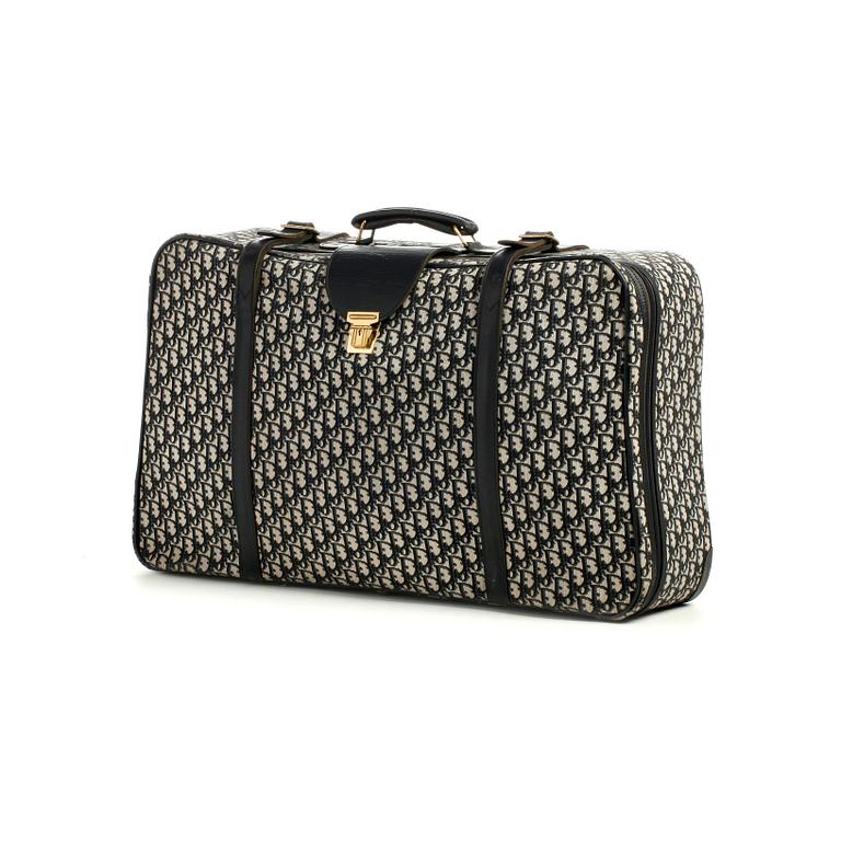 CHRISTIAN DIOR, a monogram canvas suitcase.