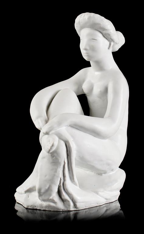FIGURIN, keramik, Mari Simmulson Gustavsberg 1947.