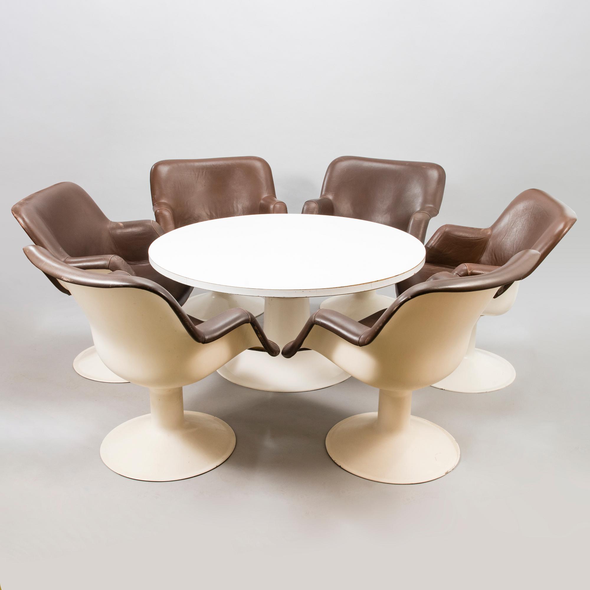 YRJÖ KUKKAPURO, SITTGRUPP, 6 delar, Haimi, Finland 1970-tal.