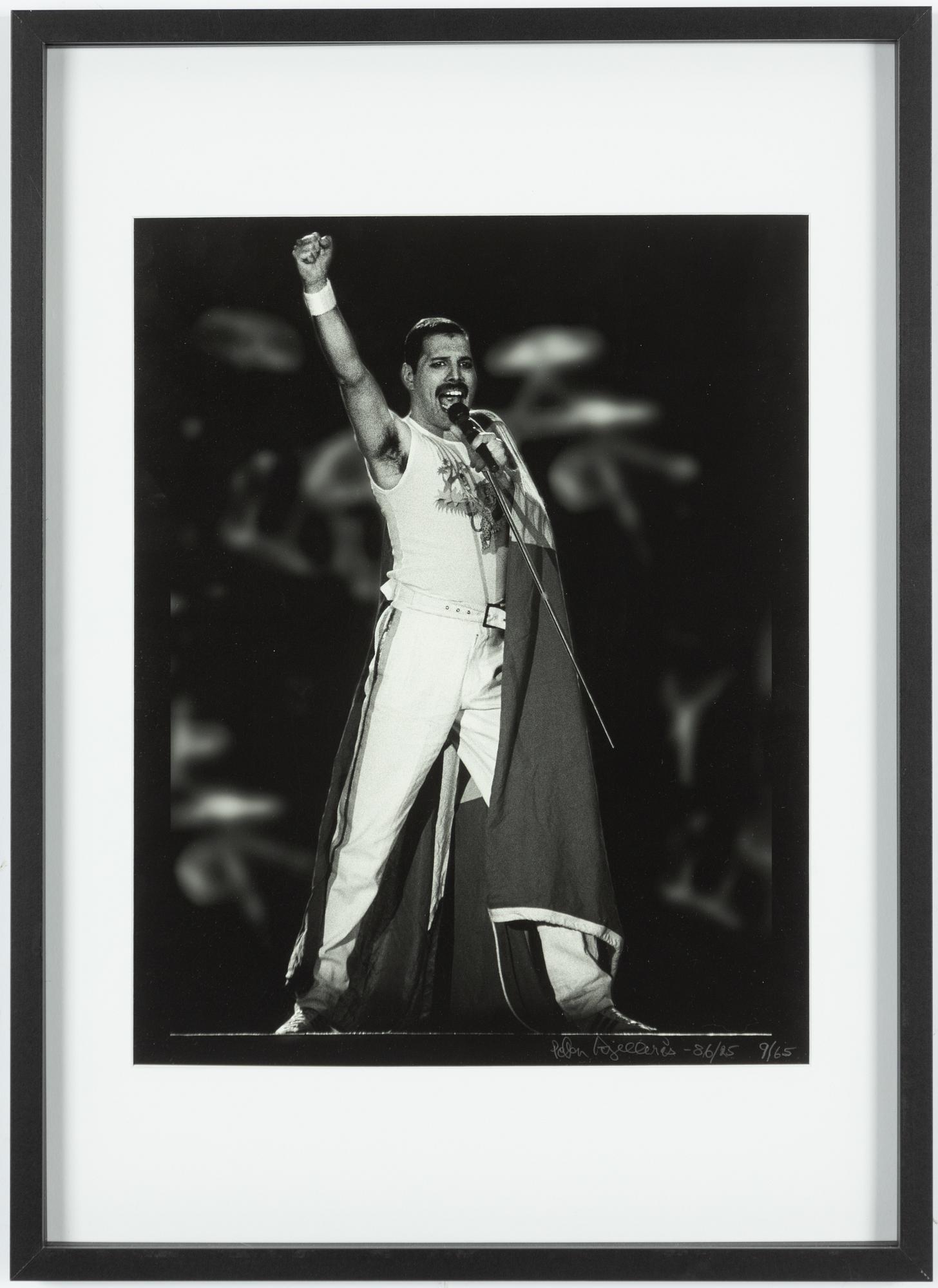 Peter Kjellerås, "Freddie Mercury, Råsunda", 1986.